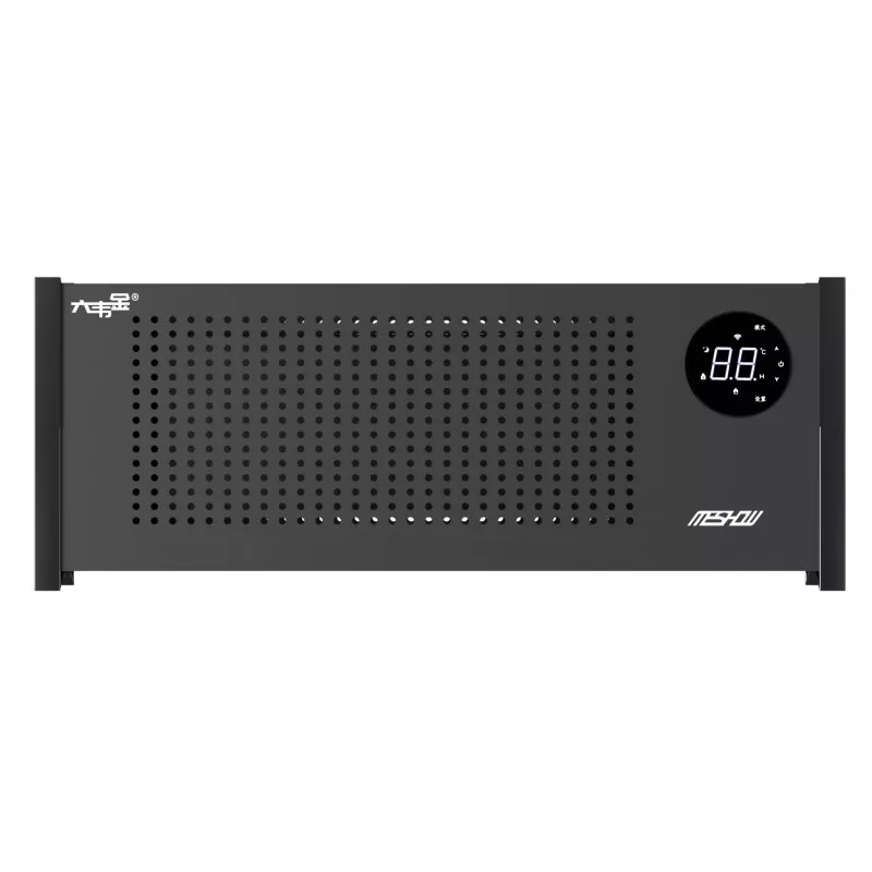 1100W কালো গ্রাফিন বেসবোর্ড বৈদ্যুতিক হিটার